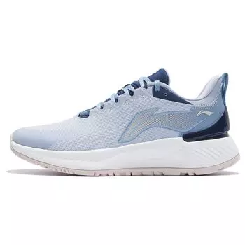 Кроссовки Li Ning Element, удобные, нескользящие, амортизирующие, прочные, с низким верхом, мужские, серо-синие ARHS007-7 41