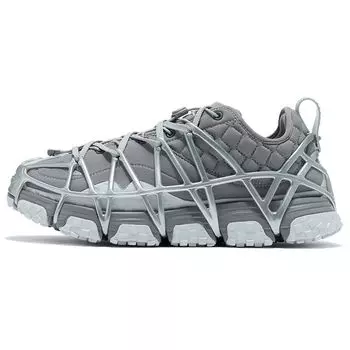 Кроссовки Li Ning Fabric TPU Mix Ace Shock Absorbing Non-Slip Wear Resistance Supporting Lightweight Low-Top для бега у мужчин Shark-Gray ARYR013-2 41