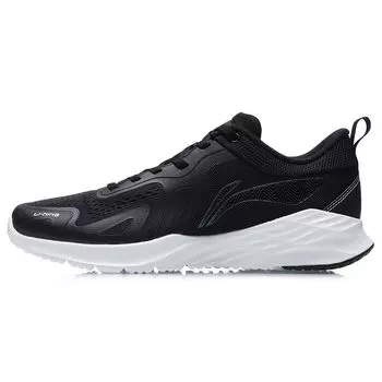 Кроссовки Li Ning Fabric TPU с амортизацией, нескользящие, износостойкие, дышащие, легкие, с низким верхом, унисекс, черные ARHR061-2 43