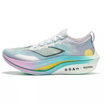 Кроссовки Li Ning Fei Dian 4 Elite Cotton Candy Carbon Plate с амортизацией, высокой устойчивостью, нескользящие, износостойкие, дышащие, с низким верхом ARMU007-11 41