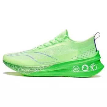 Кроссовки Li Ning Feidian 3.0 Elite Comfortable Daily Fabric Synthetic Leather Non-Slip Wear Resistance Air-Thin-Top Running Shoes ARMT035-10 38