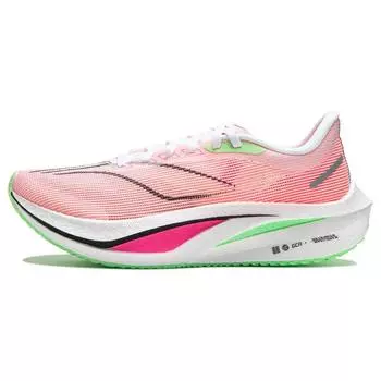 Кроссовки Li Ning Feidian 4 Challenger Carbon Plate Technology с амортизацией, дышащие, с поддержкой отскока, с низким верхом, повседневные, женские, ARMU006-6 39