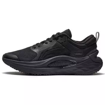Кроссовки Li Ning Fierce Steed 6 с низким верхом, с амортизацией, нескользящие, износостойкие, светоотражающие, мужские, черные ARZS001-1 41