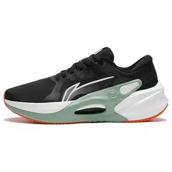 Кроссовки Li Ning Fierce Steed 7 прочные дышащие с низким верхом мужские кроссовки черные белые ARZT003-2 40