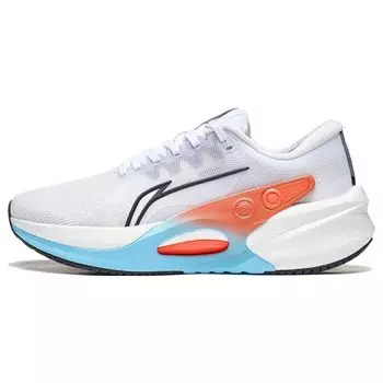 Кроссовки Li Ning Fierce Steed 7 Trendy Lace-Up Fabric Synthetic Leather Non-Slip Wear-Stick-Dy-Low-Top для бега для мужчин ARZT003-11 40