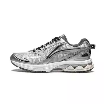 Кроссовки Li Ning Fuyiao 2.0 Classic Retro с двойной амортизацией, устойчивой поддержкой, амортизацией, нескользящие, износостойкие, легкие, с низким верхом ARXU002-2 36