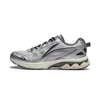 Кроссовки Li Ning Fuyiao 2.0 Classic Retro с двойной амортизацией, устойчивой поддержкой, амортизацией, нескользящие, легкие, с низким верхом, мужские кроссовки ARXU001-5 44