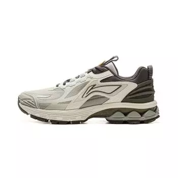 Кроссовки Li Ning Fuyiao 2.0 Trail Classic Retro с двойной амортизацией, устойчивой поддержкой, нескользящие, износостойкие, с низким верхом, для повседневного бега, мужские кроссовки ARXU011-5 39