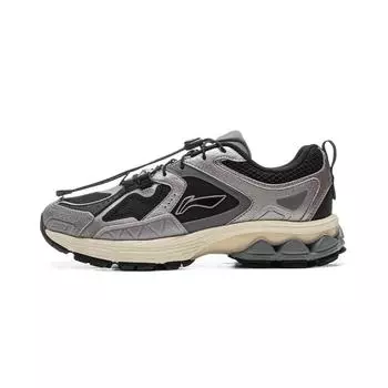 Кроссовки Li Ning Fuyiao 2.0 Trail V2 Classic Retro с двойной амортизацией, устойчивой поддержкой, нескользящие, износостойкие, с низким верхом, женские кроссовки ARXU024-3 37