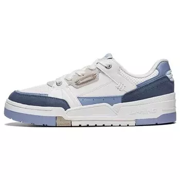 Кроссовки Li Ning Journey 1.5 с нескользящей износостойкой подошвой для скейтбординга, мужские, белые, серые, синие, AGCT265-5 41