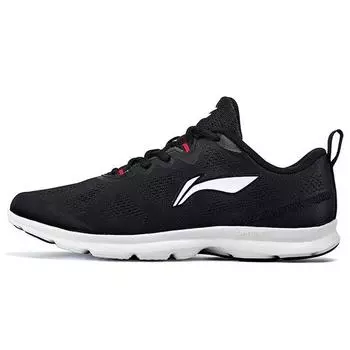 Кроссовки Li Ning Jump Freely Прочные дышащие Кроссовки унисекс с низким верхом Черные Белые ARBN245-1 41