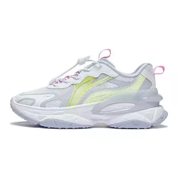 Кроссовки Li Ning Kids Firefly 2.0 удобные нескользящие амортизирующие низкие кроссовки для бега детские белые YKCT066-2 31