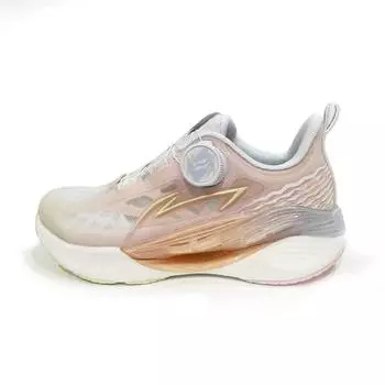 Кроссовки Li Ning Kids Sport, универсальные, модные, с низким верхом, детские, белые, оранжевые, YKFU020-44 37