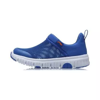 Кроссовки Li Ning Kids Sports Lifestyle Series Slip-On, нескользящие, износостойкие, дышащие, легкие, с низким верхом, детские кроссовки YKNR108-3 25