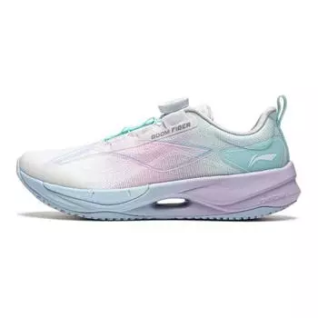 Кроссовки Li Ning Kids Ultra Light 21 из синтетической кожи 2024 с круглым носком, светоотражающие, амортизирующие, дышащие, с низким верхом, YKFU012-12 36