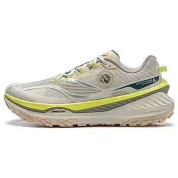 Кроссовки Li Ning легкие, высокопрочные, амортизирующие, нескользящие, износостойкие, с низким верхом, для бега по пересеченной местности, женские кроссовки Mica-Gray ARNT004-5 36