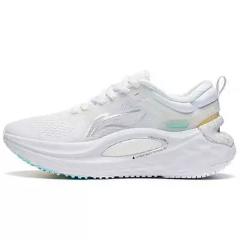 Кроссовки Li Ning Lijun 6 с низкой светоотражающей подошвой и поддержкой устойчивости, женские кроссовки белого цвета ARZS002-13 35