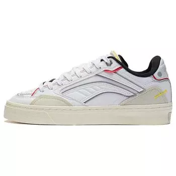 Кроссовки Li Ning Marvel X Weiwu 180 Low со светоотражающими вставками, мужские кроссовки Iron Man Special Edition, белые, AECS065-1 44