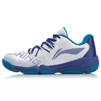Кроссовки Li Ning Multi-Dimensional Speed, износостойкие, нескользящие, легкие, с низким верхом, унисекс, белые, синие, AYTP033-3 44