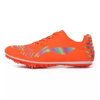 Кроссовки Li Ning Professional Sprint Spikes Low Top унисекс оранжевые LJJO114-3 36