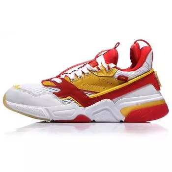 Кроссовки Li Ning Qicheng Paris Fashion Week Runway Style, модные, амортизирующие, нескользящие, износостойкие, дышащие, легкие, с низким верхом, AGLN246-2 36