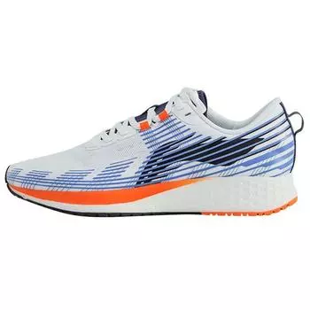 Кроссовки Li Ning Red Rabbit 4 с амортизацией, дышащие, низкие, мужские, кроссовки, белые, синие, ARMR019-1 44