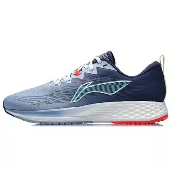 Кроссовки Li Ning Red Rabbit 4 с амортизацией, нескользящие, износостойкие, с низким верхом, мужские кроссовки для бега, небесно-голубые ARMR003-3 39