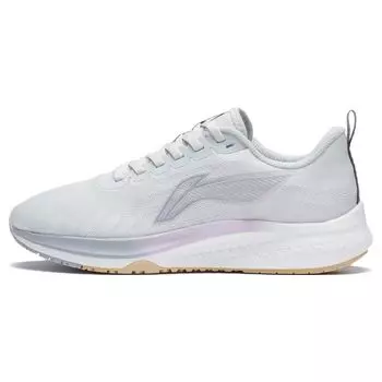 Кроссовки Li Ning Red Rabbit 5 повседневные стильные нескользящие прочные легкие низкие женские кроссовки серо-фиолетовые ARMS010-18 35