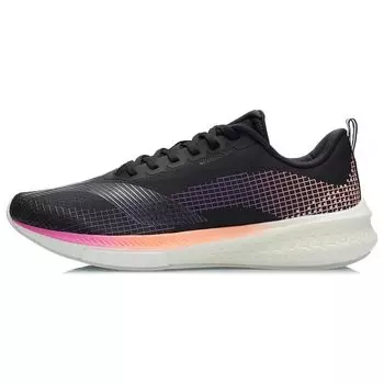 Кроссовки Li Ning Red Rabbit 5 Pro прочные, амортизирующие, нескользящие, с низким верхом, мужские кроссовки, черные, фиолетовые, ARMT045-1 43