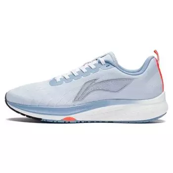 Кроссовки Li Ning Red Rabbit 5 прочные нескользящие с низким верхом мужские кроссовки серебристо-серые ARMS009-15 44