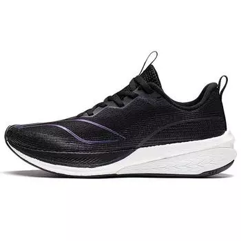 Кроссовки Li Ning Red Rabbit 6 Pro Casual Mesh Shock Absorbing Non-Slip Wear-Stick с низким верхом для бега, женские, черные, ARMT014-2 36