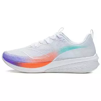 Кроссовки Li Ning Red Rabbit 6 Pro Stable Support Soft Upper Energy Return Midsole Прочные дышащие кроссовки с низким верхом для бега Мужские кроссовки для бега Белые ARMT013-4 40