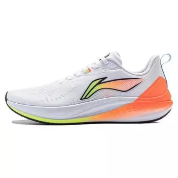 Кроссовки Li Ning Red Rabbit 7 Exam Speed Training Shock Absorbing Non-Slip Wear Устойчивые кроссовки с низким верхом для бега Мужские кроссовки для бега Белые ARPU003-2 42
