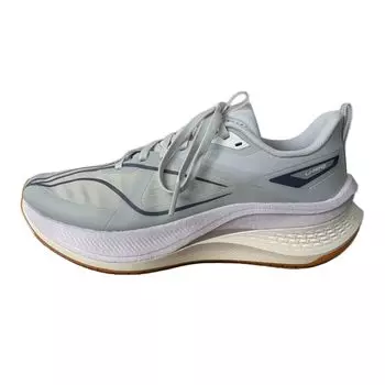 Кроссовки Li Ning Red Rabbit 7 Pro, удобные, универсальные, из ткани, с амортизацией, прочные, с низким верхом, для тренировок, женские, серо-бежевые, ARPU006-5 35