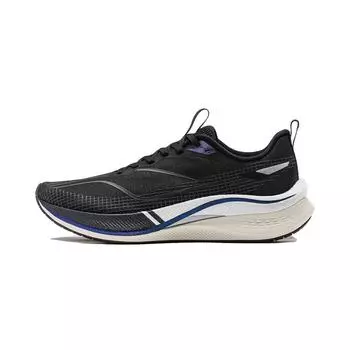 Кроссовки Li Ning Red Rabbit 7 Pro с высокой устойчивостью, амортизацией, нескользящие, легкие, с низким верхом, мужские кроссовки, черные ARPU001-3 40