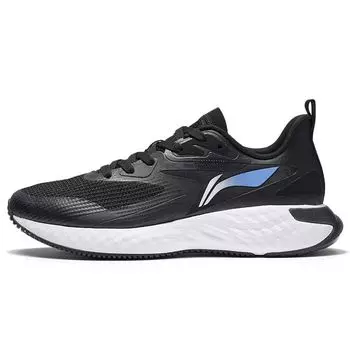Кроссовки Li Ning Running Series, легкие, амортизирующие, прочные, с низким верхом, мужские, черные ARSS017-1 41
