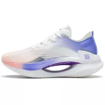 Кроссовки Li Ning Shadow 3 Rebound с низким верхом, износостойкие, женские, оранжевые, синие, фиолетовые, ARRS002-2 35