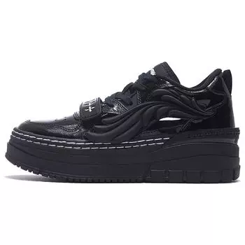 Кроссовки Li Ning SMFK X We Wu Platform Gothic Wings Classic Trendy Casual Low-Top женские кроссовки черного цвета AGCS370-1 37