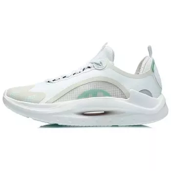 Кроссовки Li Ning Tian Qi Low Top для бега, мужские кроссовки, белые, зеленые, ARYR005-1 43