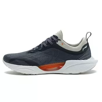 Кроссовки Li Ning Ultra Light 18 Comfortable Low Top для бега Мужские кроссовки Серые Белые Оранжевые ARMR007-5 45