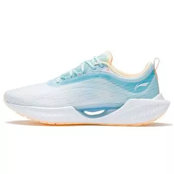 Кроссовки Li Ning Ultra Light 19 светоотражающие легкие амортизирующие нескользящие прочные низкие женские кроссовки светло-голубого цвета ARBS002-17 35