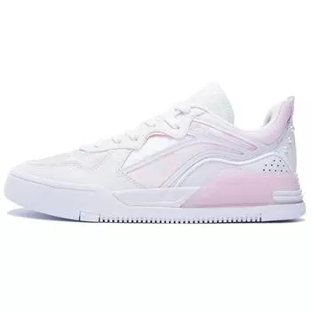 Кроссовки Li Ning We Wo V1 Sakura Limited Edition с нескользящей износостойкой подошвой для скейтбординга женские кроссовки белые розовые AGCS182-3 35