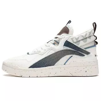 Кроссовки Li Ning Wei Wu Mid High Top мужские кроссовки белые AGCS105-2 39