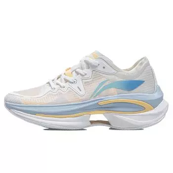 Кроссовки Li Ning Wu Shi 5S 1.0 Mono Casual Shock Absorbing Non-Slip Wear-Stick с низким верхом для бега женские кроссовки Cloud-White ARHR212-4 37