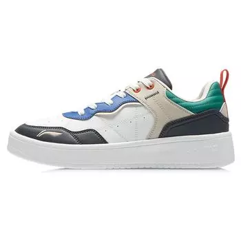 Кроссовки Li Ning Xingchu Low-Top Skate Shoes Men Sneakers White Black Green AGCR315-2