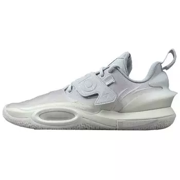 Кроссовки Li Ning Xsneaker X All City 10 V2 Wade Smoke Rain Hangzhou нескользящие износостойкие дышащие низкие баскетбольные кроссовки мужские серые ABAS173-3 40