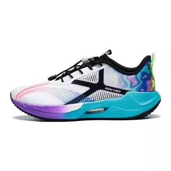 Кроссовки Li Ning Young 20 легкие, удобные, нескользящие, износостойкие, с низким верхом, детские, белые, синие, фиолетовые YKFT030-53 33