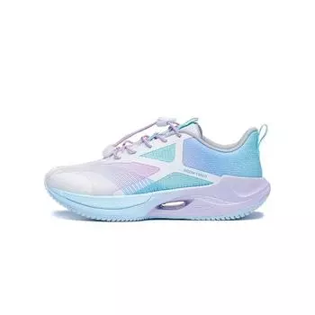 Кроссовки Li Ning Young 20 легкие, удобные, прочные, с низким верхом, детские, белые, синие, YKFT046-4 35
