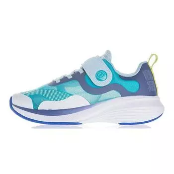 Кроссовки Li Ning Youth Soft Ice Cool нескользящие амортизирующие износостойкие дышащие легкие низкие кроссовки для бега детские кроссовки синего цвета YKCR086-7 39