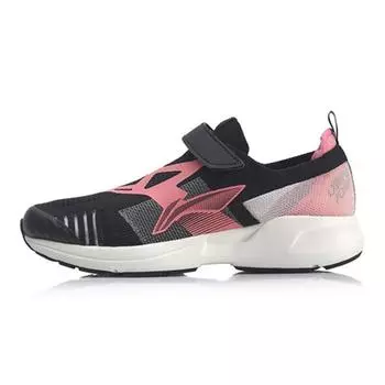 Кроссовки Li Ning Youth Ultra Light 16 Low Top для детей, кроссовки, черные, розовые, YKFP022-2 31